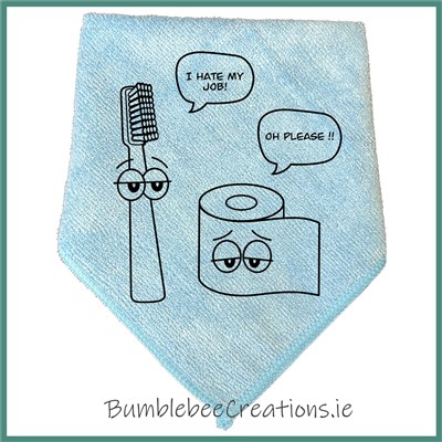 Microfiber Cloth : I Hate My Job